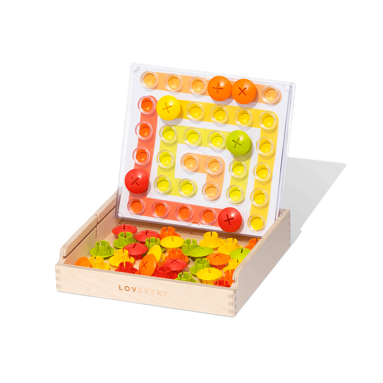 Mosaic Button Board from The Companion Play Kit